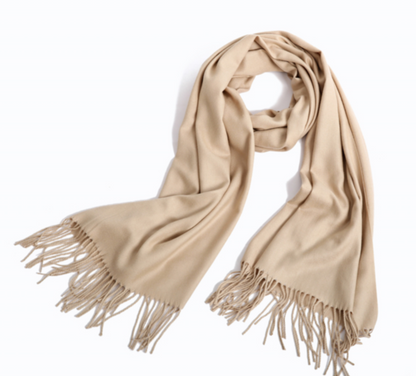 Pashmina sjaal beige