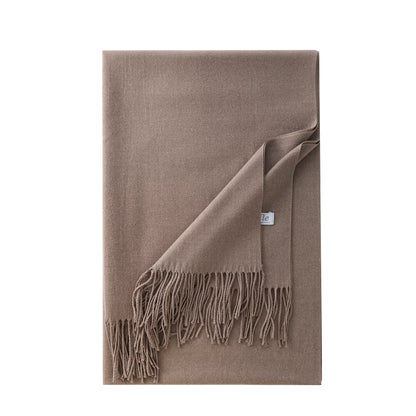 Pashmina sjaal taupe