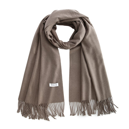 Pashmina sjaal taupe