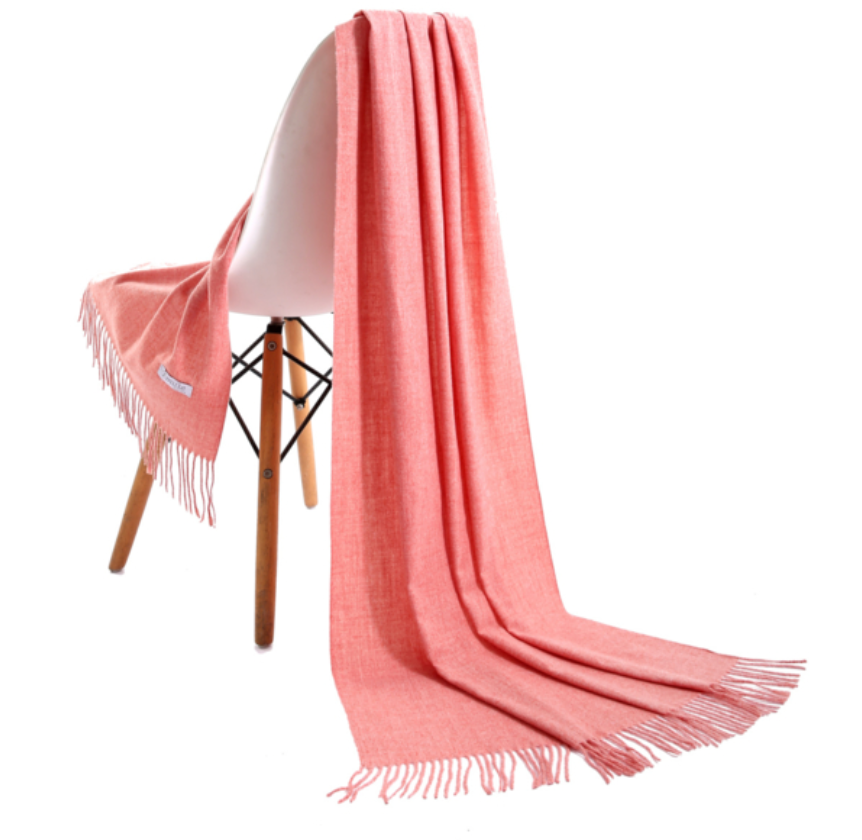 Pashmina sjaal gemêleerd roze
