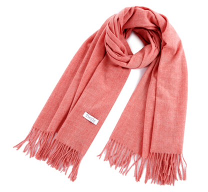 Pashmina sjaal gemêleerd roze