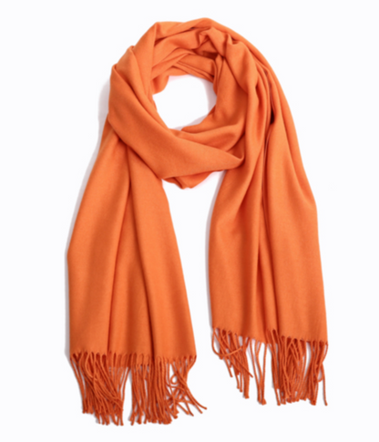 Pashmina sjaal oranje