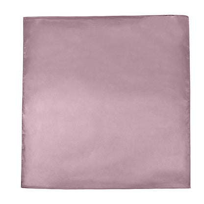 Sjaal satijn vierkant mauve